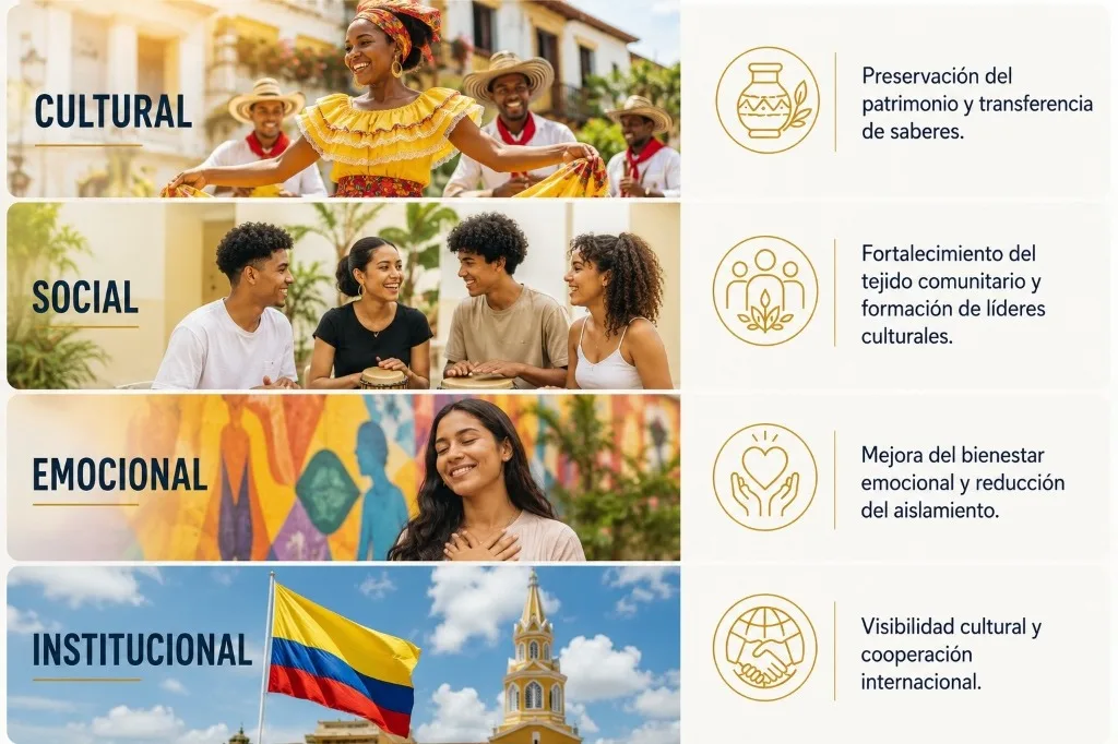 Matriz de Impacto - Proyecto Colombia Viva (Cultural, Social, Emocional, Institucional)